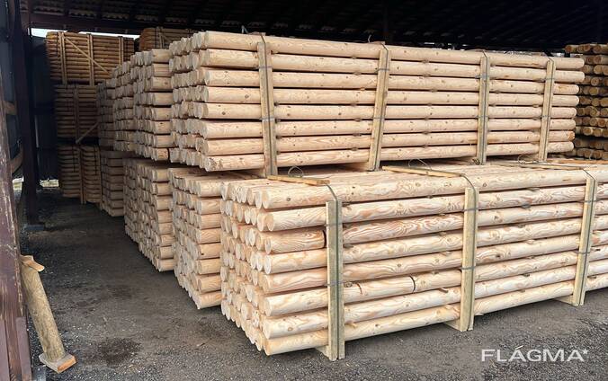 Бревно оцилиндрованное и ДСП