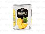 Canned Queen/Cayenne Pineapple (pieces, slice) in light syrup from the manufacturer - фото 2