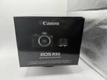 Canon EOS R50 Mirrorless Camera with 18-45mm Lens (Black) - photo 1