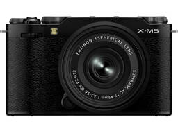 FUJIFILM X-M5 Mirrorless Camera with XC 15-45mm f/3.5-5.6 Lens (Black)