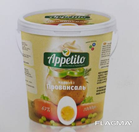High-calorie "Appetito" mayonnaise Provencal 67%