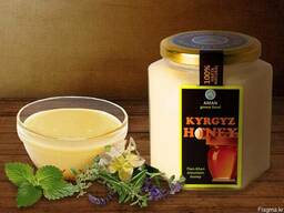 Natural white honey Kyrgyz Honey