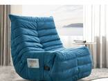 New Caterpillar Rotating Single Chair Living Room Leisure Reclining Functional Unit Sofa