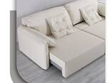 New Modern Minimalist Elephant Ear Sofa Bed Leather Nordic Living Room Straight Row Size - photo 7