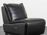 Nordic Family Single Functional Sofa Sofa Chair Modern Leather Art Leisure Single Chair - photo 2
