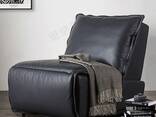 Nordic Family Single Functional Sofa Sofa Chair Modern Leather Art Leisure Single Chair - photo 4