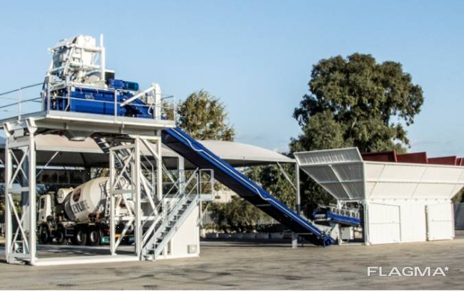 이동식 콘크리트 플랜트 SUMAB F-60 (60 m3/h) 스웨덴