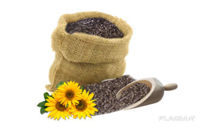 Жмых подсолнечный